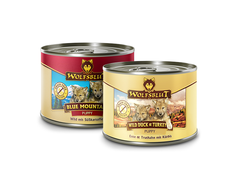 Welpen Nassfutter von Wolfsblut